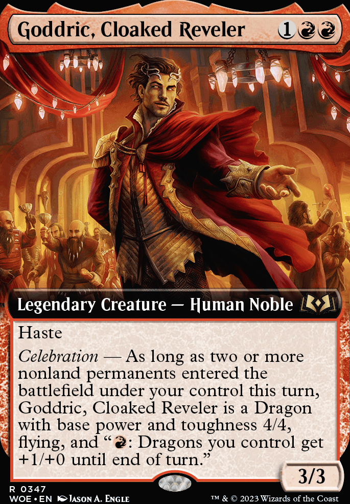 Commander: Goddric, Cloaked Reveler