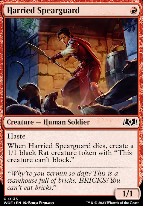 Featured card: Harried Spearguard
