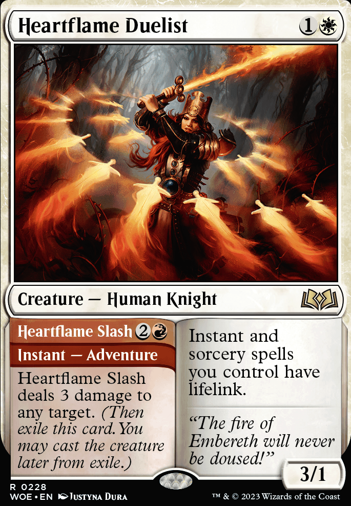 Featured card: Heartflame Duelist