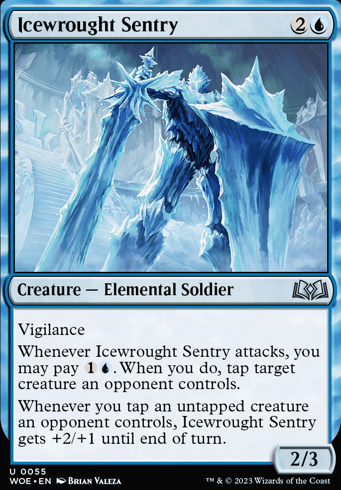Featured card: Icewrought Sentry