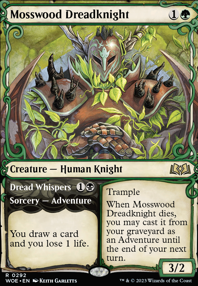 Featured card: Mosswood Dreadknight