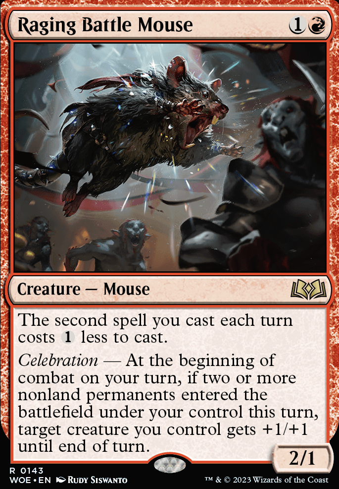 Raging Battle Mouse