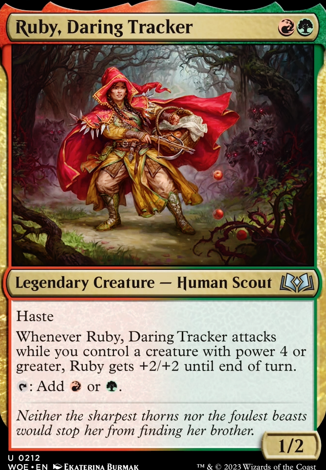 Commander: Ruby, Daring Tracker