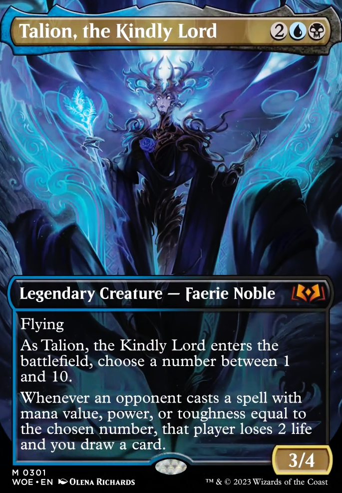 Featured card: Talion, the Kindly Lord
