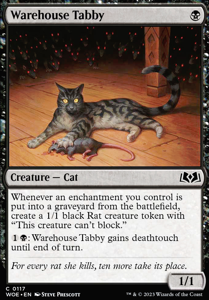 Warehouse Tabby feature for Oh, Rats