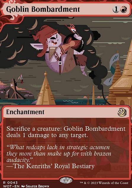 Featured card: Goblin Bombardment