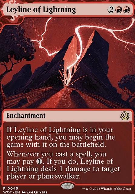 Featured card: Leyline of Lightning