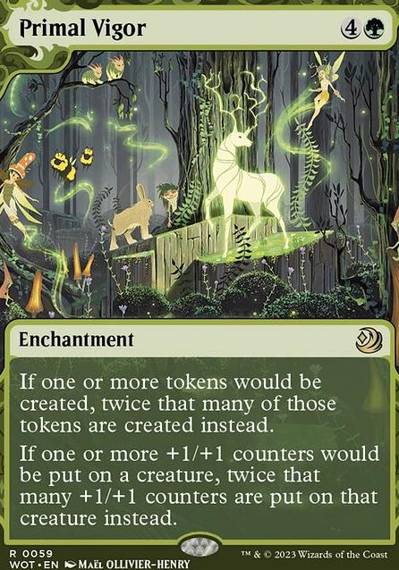Primal Vigor feature for Exponential Counters