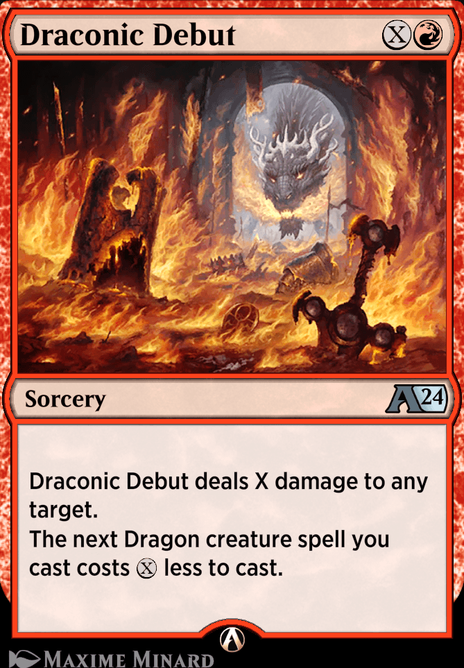 Featured card: Draconic Debut