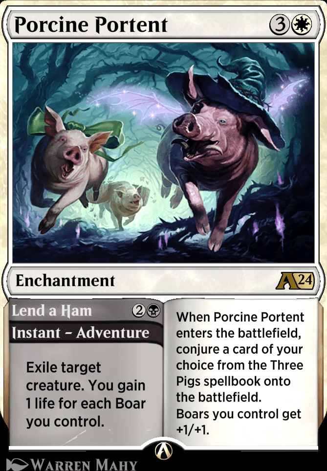 Porcine Portent