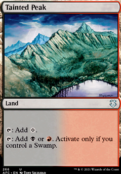 Featured card: Tainted Peak