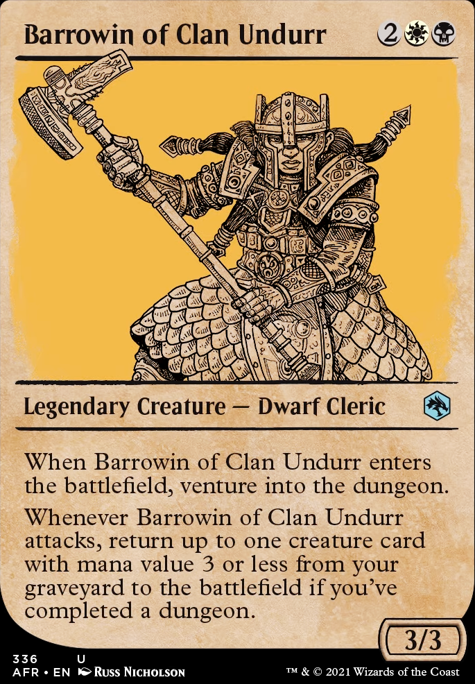 Barrowin of Clan Undurr feature for Barrowin, FTW