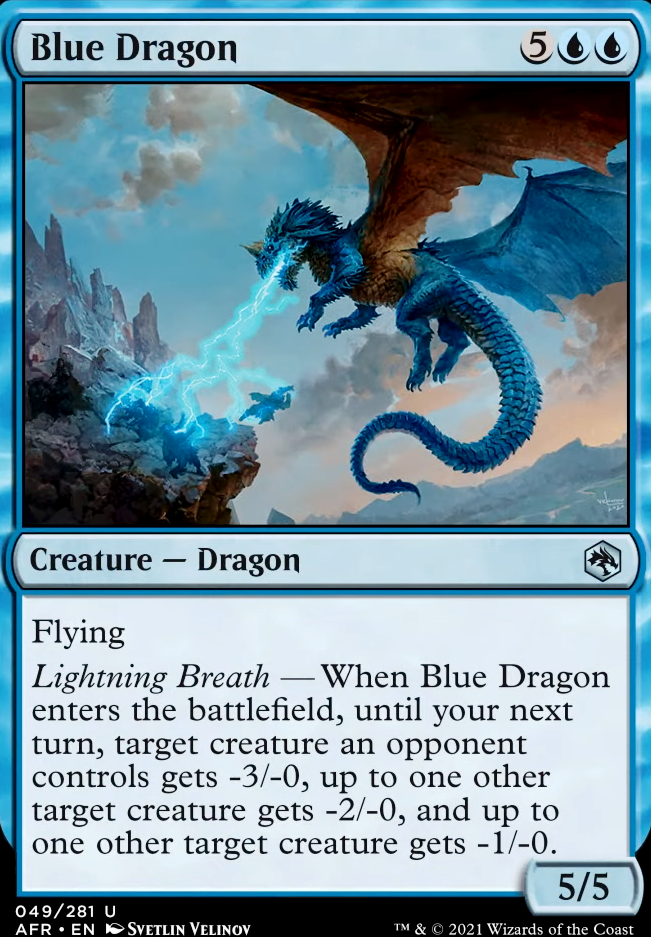 Featured card: Blue Dragon