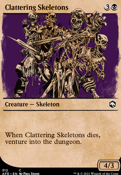 Featured card: Clattering Skeletons