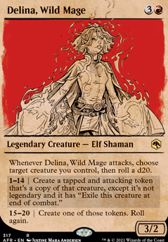 Commander: Delina, Wild Mage