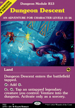 Featured card: Dungeon Descent