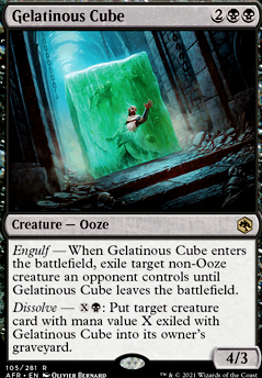 Gelatinous Cube feature for Ooze Cruise