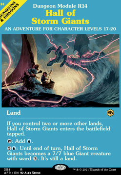 Featured card: Hall of Storm Giants