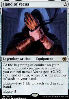 Featured card: Hand of Vecna