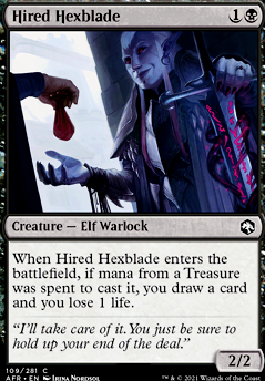 Hired Hexblade feature for Masochistic sadism