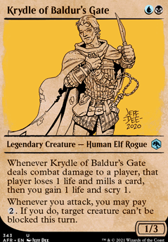 Krydle of Baldur's Gate feature for Krydle me this, your blightsteel is mine.