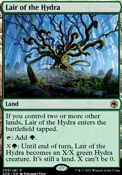 Lair of the Hydra feature for Mana Burn