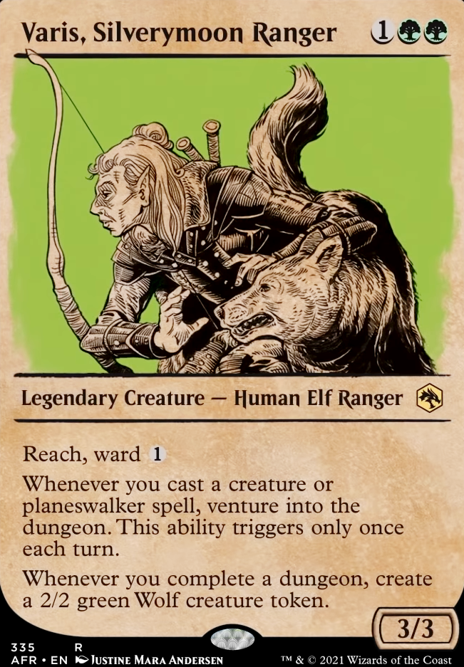 Featured card: Varis, Silverymoon Ranger