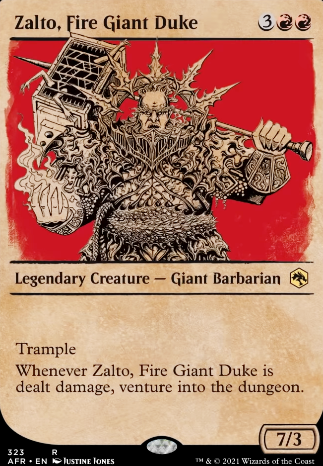Commander: Zalto, Fire Giant Duke
