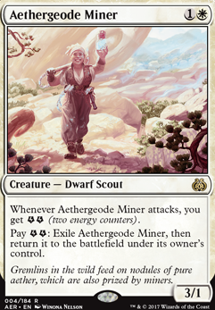 Aethergeode Miner feature for The Bestest Boi Deck