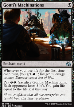 Gonti's Machinations feature for Ghirapur's Sydicate