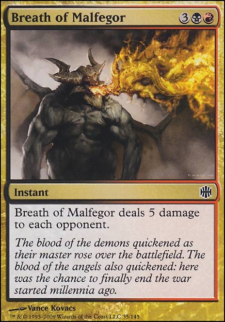 Featured card: Breath of Malfegor