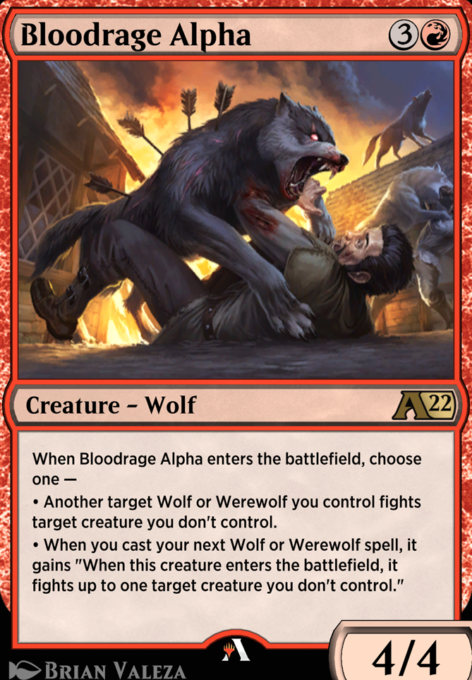Bloodrage Alpha