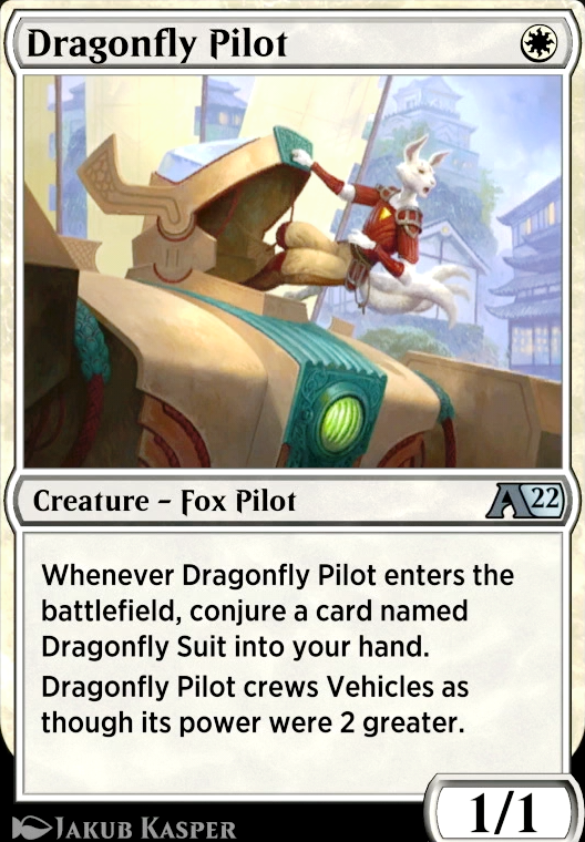 Dragonfly Pilot feature for Dwarf Artificers
