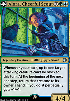Alora, Cheerful Scout