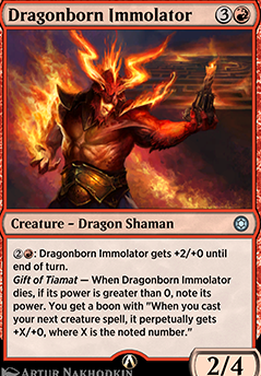 Featured card: Dragonborn Immolator