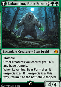 Lukamina, Bear Form