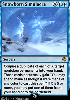 Featured card: Snowborn Simulacra