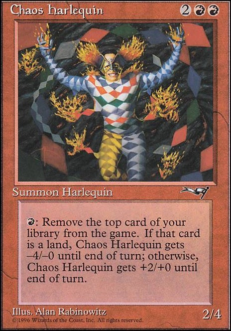 Featured card: Chaos Harlequin