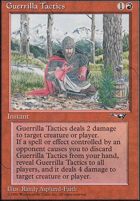 Featured card: Guerrilla Tactics