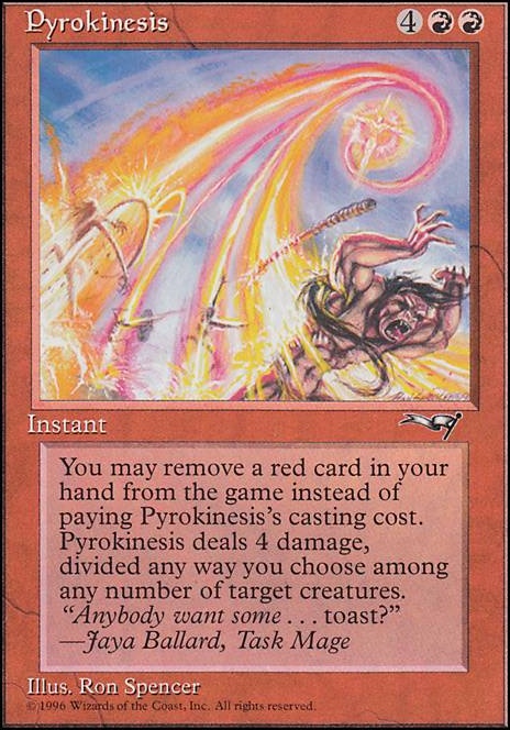 Featured card: Pyrokinesis