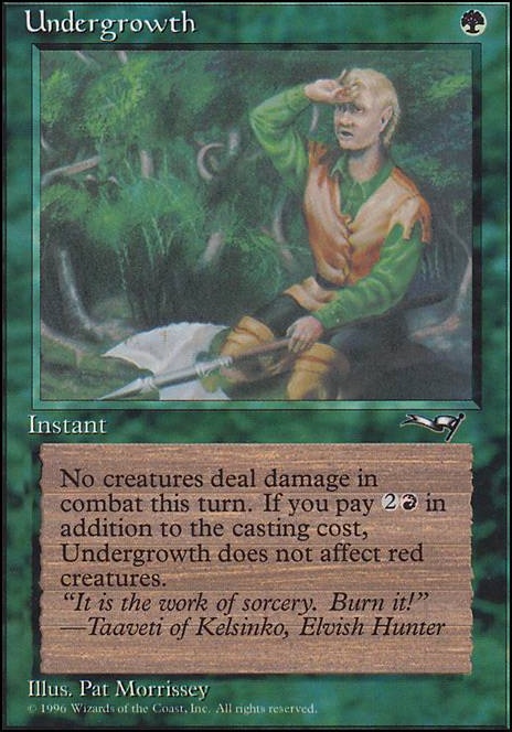 Featured card: Undergrowth