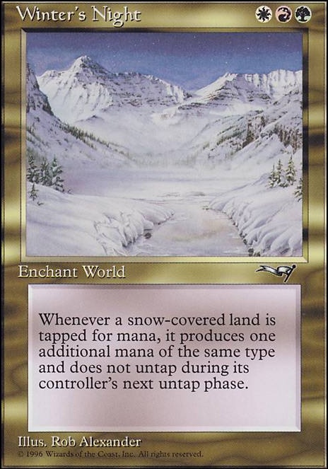 Featured card: Winter's Night