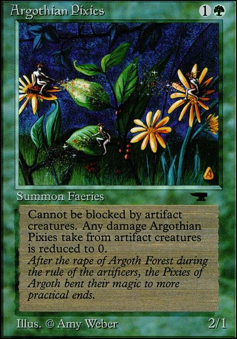 Featured card: Argothian Pixies