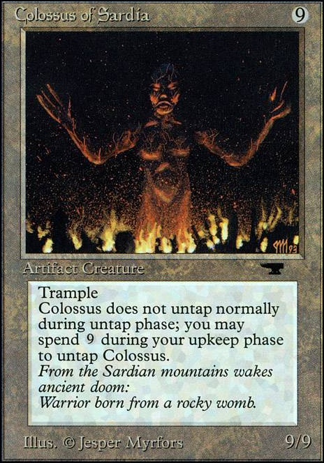 Featured card: Colossus of Sardia