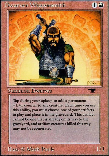 Featured card: Dwarven Weaponsmith