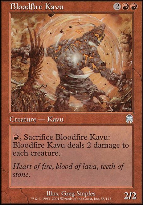 Featured card: Bloodfire Kavu