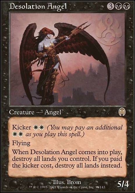Desolation Angel feature for Legacy Black (Pre-Mirrodin Only)