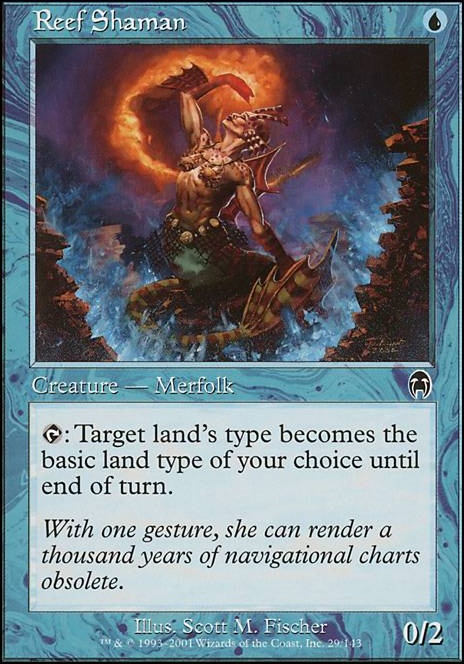 Reef Shaman feature for UG Land Screw