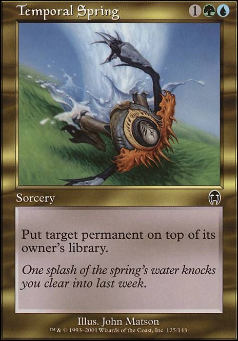 Temporal Spring feature for Simic Invasion