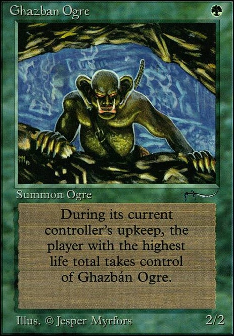 Featured card: Ghazban Ogre